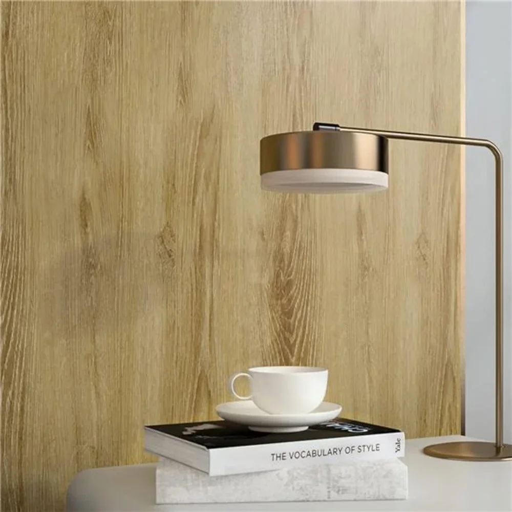 Vintage Wood Wallpaper Brown Thick Wood Grain Self Adhesive Wallpaper 12